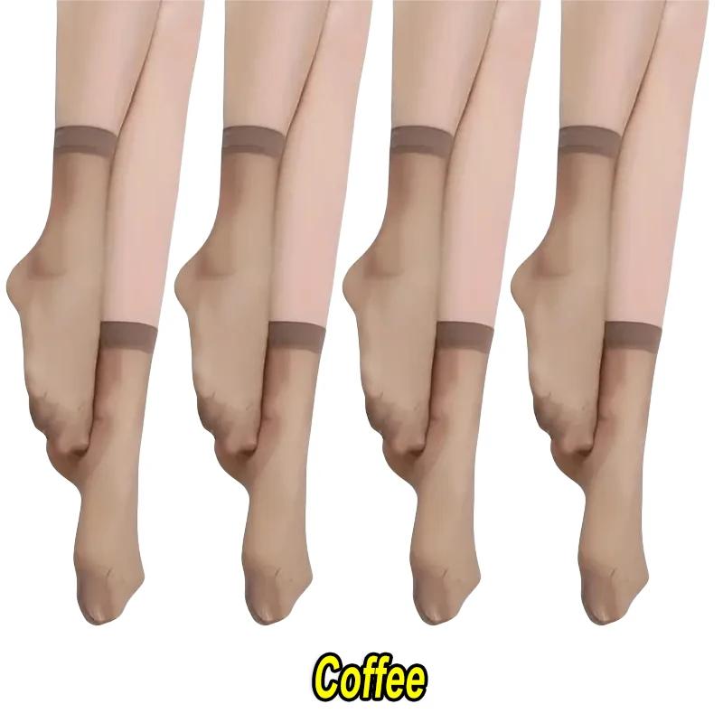 5/20Pairs Women Socks Soft Socks Woman Summer Ultrathin Silk Breathable Sock Casual Lightweight Female Transparent Boat Socks
