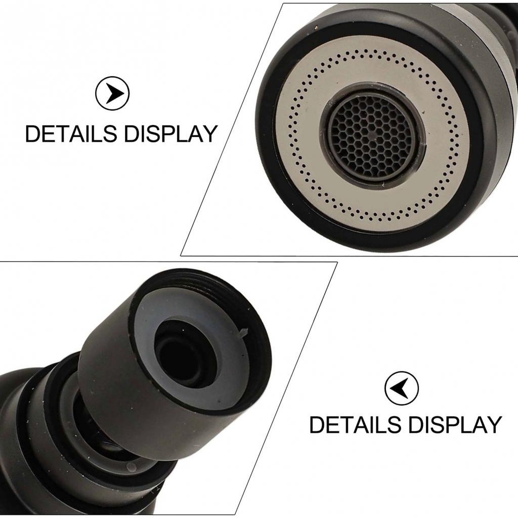 Stainless Steel Faucet Extender with 360 Degree Adjustment Capability