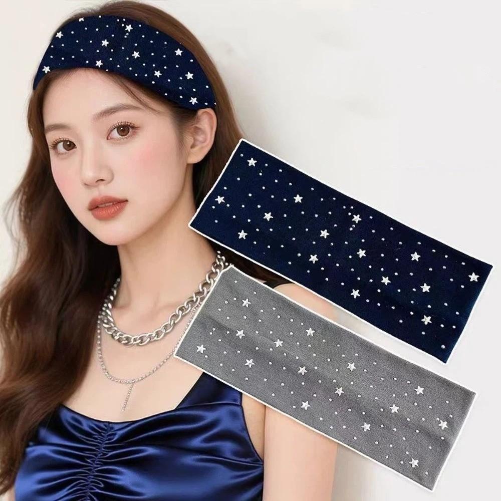 New High Elasticity Sports Headband Sweat Absorbing Wide-brimmed Yoga Headband Breathable Wide Brim Headband Sports