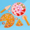 Simulation Dramatic Food Pizza Toys Interactive Cookie Play Food Set  House Kitchen Toys