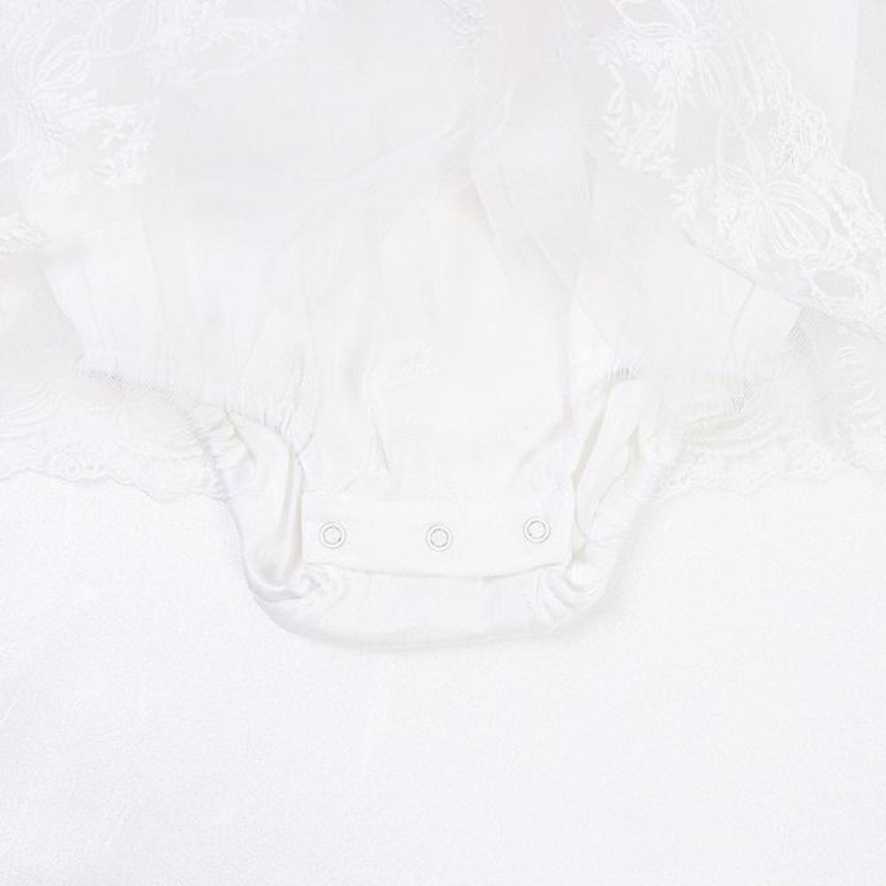 ORGANICMOM White Bella Body Suit Mkftqs07