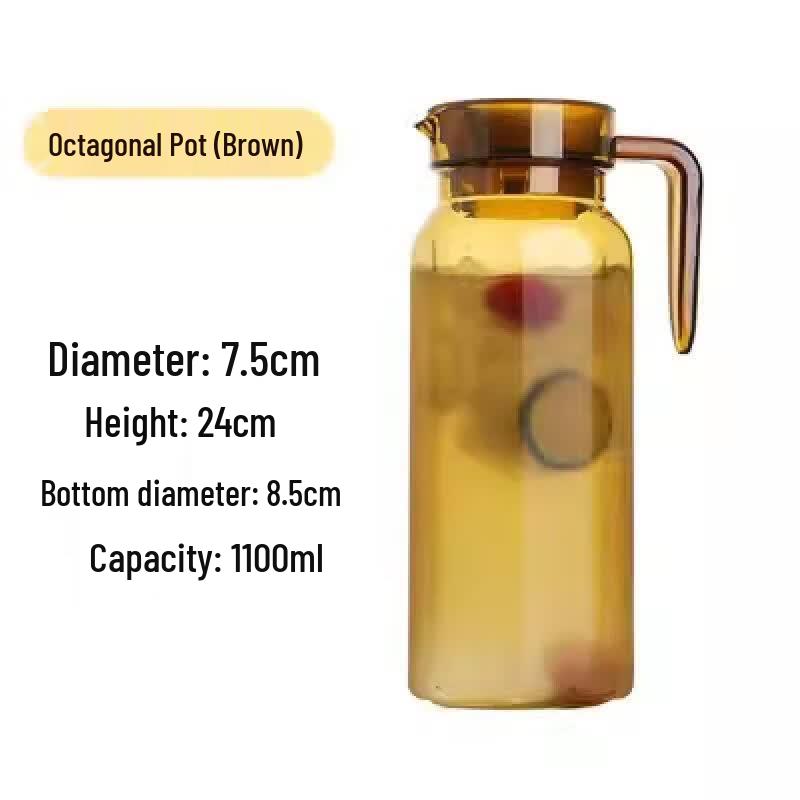 JingJingRSPC Striped Acrylic Cold Water Pitcher