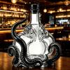 Commemorative Octopus High Borosilicate Glass Wine Bottle