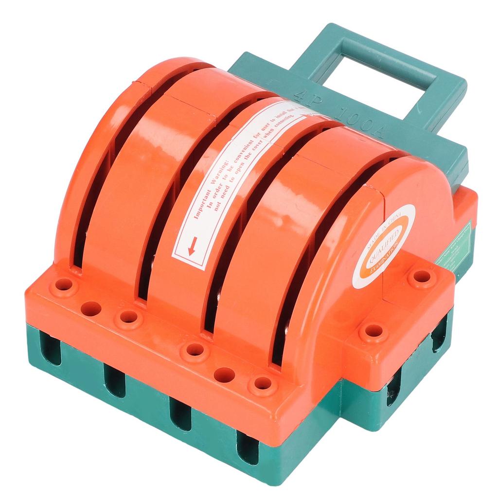 100A 4 Pole Double Throw Knife Switch Electrical Disconnect Knife Switch for Home Appliances