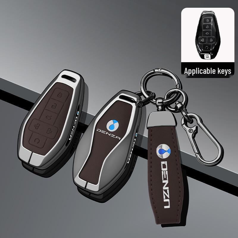 Denza D9, N7, N8, X Key Case and NFC Card Holder Protective Shell with Buckle