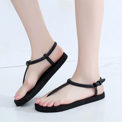 Flip Flops Shoes for Women Sandals Summer Slippers Flat Sandals Luxury Ladies Flat Flip-flop Roman Shoes Sandals Slides