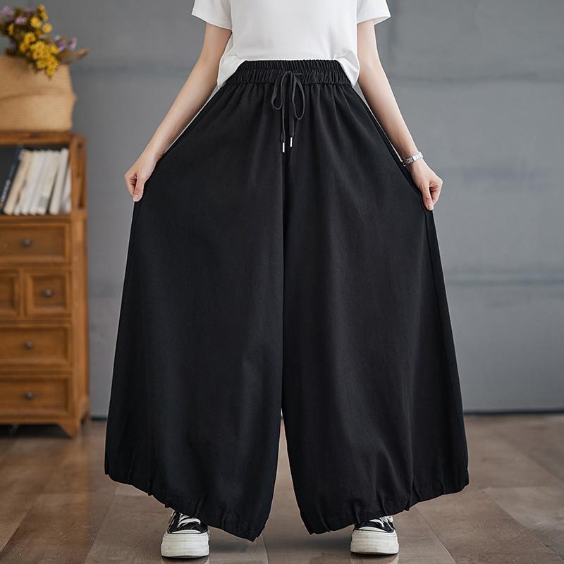 Calças Jeans Femininas de Cintura Elástica, Cor Sólida, Cintura Alta, Perna Larga, Casuais, Modeladoras