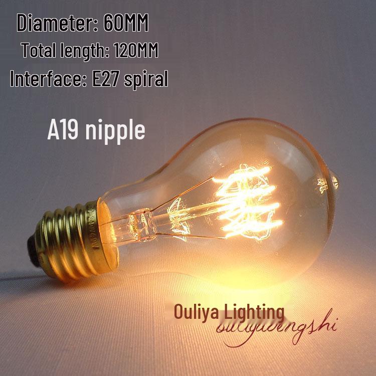 Edison Retro Dimmable E27 Filament Bulb 110V/220V Nostalgic Decor