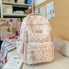 Schoolbag new schoolbag women's high value large capacity love printing girls travel backpack small fresh middle school backpack