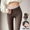 Shark pants women wear autumn and winter new small belly and buttocks large size fat mm black velvet leggings