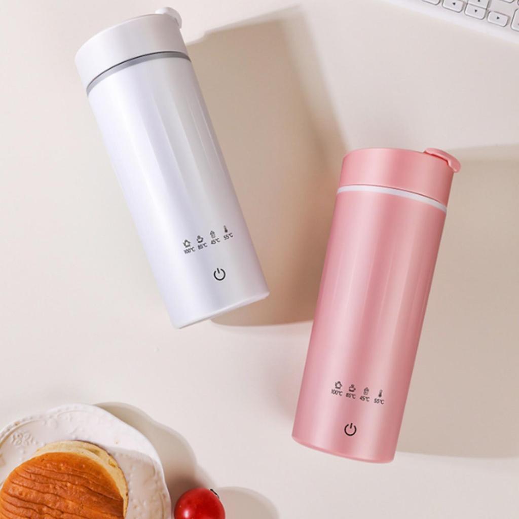 Portable Electric Heating Cup Compact Water Boiler for Office, Home