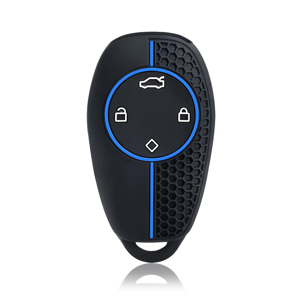 Silicone Remote Car Key Case Holder Key Cover Shell For Leapmotor Zero Run T03 C11 S01 C01 Key Case Accessories