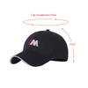 Mode Männer Frauen Autodekoration Baseballkappe Auto Logo Sonnenhut Für BMW M E34 E36 E60 E90 E46 E39 E70 F10 F20 F30 X5 X6 X1 M3 M5 M6 E71 F01 F02 F87
