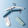 Folding Hanger Drying Clothespins Socks Household Travel Business Trip Underwear Drying Clothes Clips Portable Non-Slip Hangers