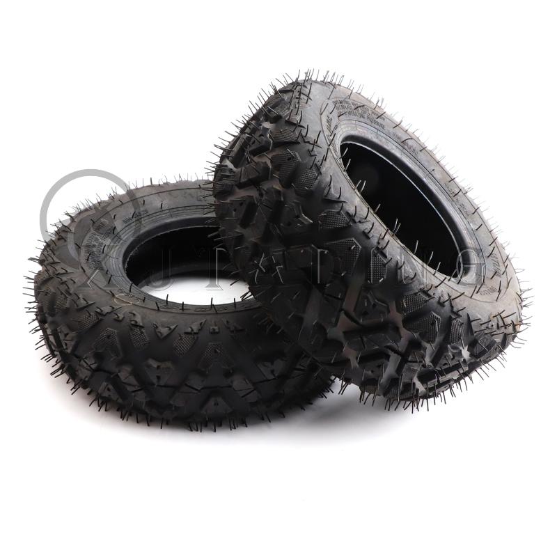 6 inch vacuum Tyre Front 4.10-6 Rear 13x5.00-6 Tubeless tire For 47cc 49cc Mini Moto ATV Go Kart Quad Bike Lawn mower snow plow