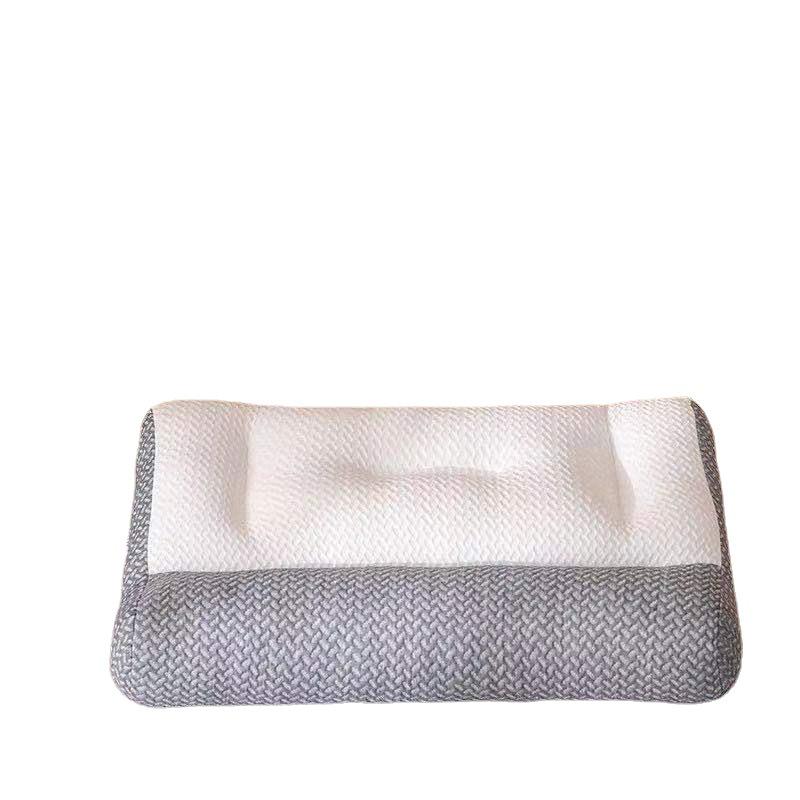 Light Luxury 3D Feather Velvet Neck Support Massage Pillow, Japan