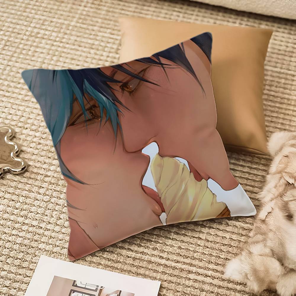 Аниме D-DRAMAtical Murder Наволочка Антипылевой клещ Невидимая молния Диван Кровать 12x12Inch