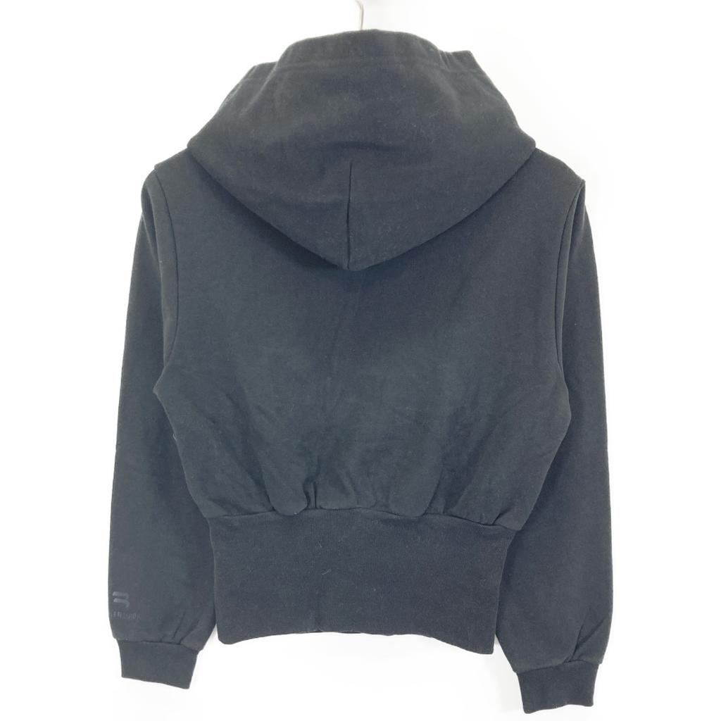 BALENCIAGA 21 years 698485 Black Cropped Parka tops S blackUsed