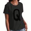 Letter P Wounisex's Cotton T Shirt, Premium Cotton Graphic, Durable, Casual Fashion, Initial P With Colorful Abstract Splash, Alphabet P Artistic Desi
