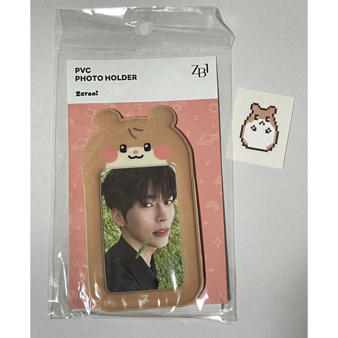 

[USED] ZB1 Zebewan Song Hanbin vinyl PVC photo holder trading card case