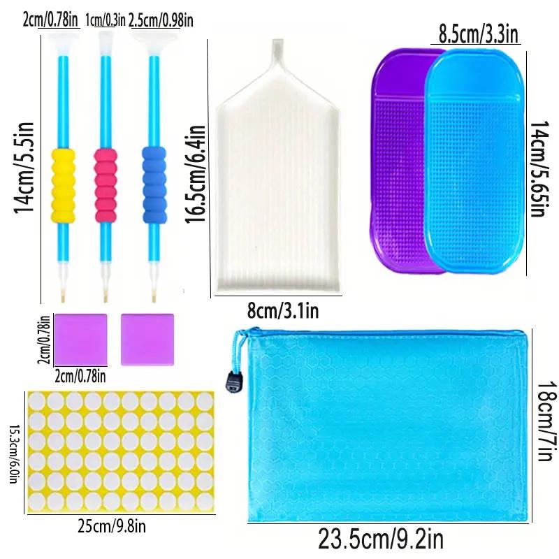 5D DIY Diamond Painting Tools and Accessories Diamond Embroidery Pen Tools and Accessories Set Mosaic Glue Pen Set