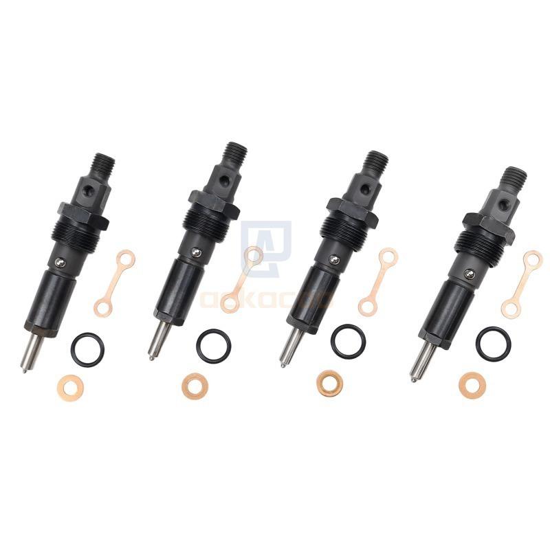 J909476 3909476 4PCS Fuel Injector Nozzle for Cumm 4BT 6BT 4BT3.9L 4BT5.9L 6BT3.9L 6BT5.9L Case Tractor 1085C 1150E 1896 450C