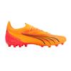 Puma Ultra Ultimate Comfortable Minimalist MG (Rubber Short Studs) Soccer Shoes Unisex Soccer Shoes Orange 107749-03