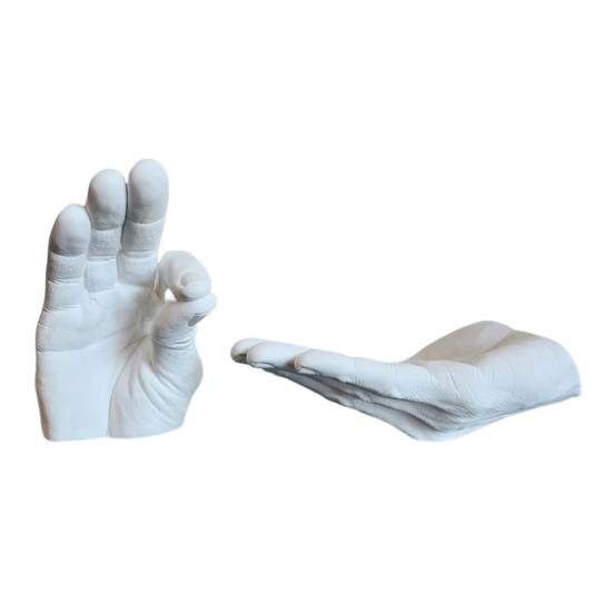 

Держатель для благовоний в виде палочки для золы, смоляная курильница для благовоний в виде жеста для дома и офиса белый