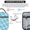 Squirtle Tiny Anime Lunch Bag  School Lunch Box For Child  Fun Graphic Thermal Lunch Bags Waterproof Convenient Cooler Bag
