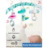 Baby Toy Toddler Cribs Cradles Hanging Bell Baby Stuff Newborn Stroller Stroller Play Arch Bed Toys for Babies 0 12 Months