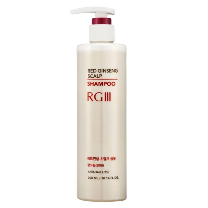 RGIII Red Ginseng Scalp Shampoo Hair Care Strengthening & Nourishing Shampoo 300ml 1bottle (300ml)