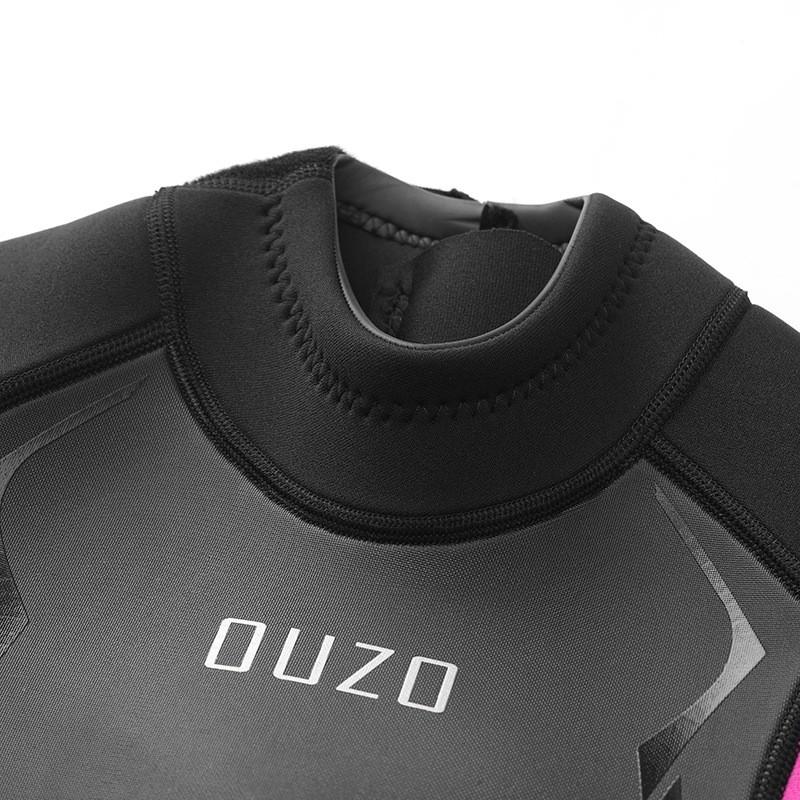 OUZO Womens 3mm Full Wetsuit Diving Surfing Snorkeling Winter Swimming Thermal Neoprene Suit