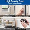 2M PU Sponge Foam Seal Strip Tape Adhesive Anti Collision Soundproof Weather Stripping for Doors Windows Furniture Protection