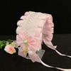Lolita Lace Ribbon Bow Headband & Skirt Headdress
