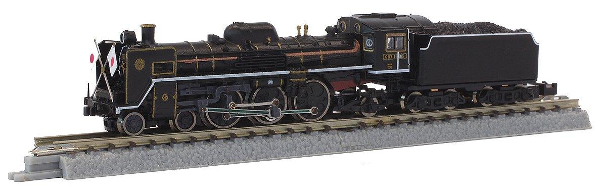 

Rokuhan Z gauge JNR C57 type steam locomotive 1 specification T027-3 No.