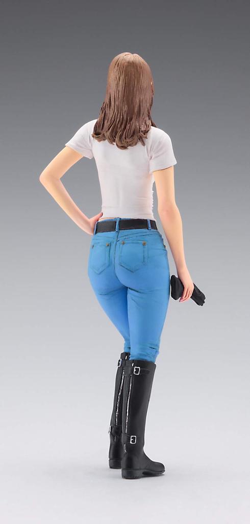 Hasegawa Real Figure Collection 1 Girls Rider Figure Resin Kit SP451 1/12 No.