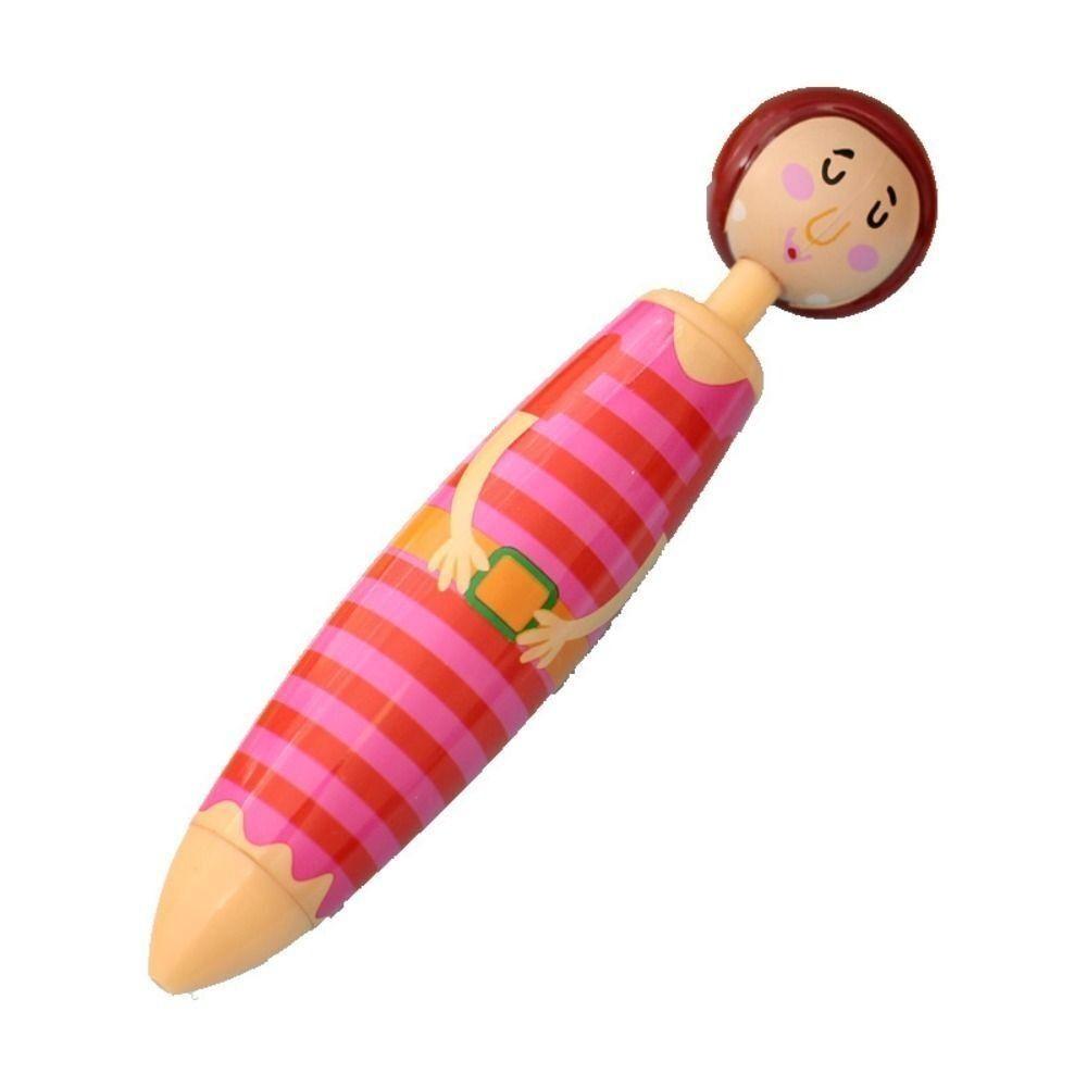 5Pcs/bag Stationery Ballpoint Pen Cartoon Doll Pen New Neutral Pen