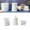 Silicone Lighthouse Jar Mould To Create Unique Resin Jewelry Boxes And Home Decoration Items