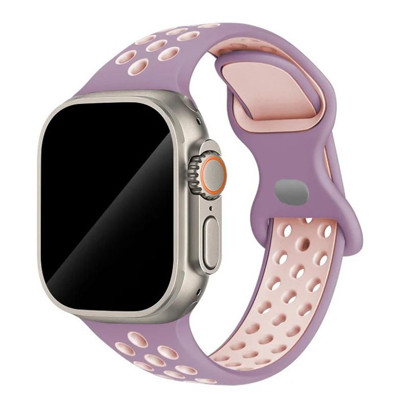 Sport Strap Colored Particles Rubber Band for Apple Watch 49mm 46mm 45mm 44mm 42mm 41mm 40mm  for IWatch 11 10 9 8 7 6 5 4 3 SE
