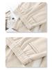 Apricot Women's Woolen Pants - 2024 Autumn/Winter Straight Wide-Leg Casual Style
