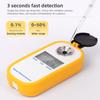 Precision Digital Alcohol Refractometer ATC Alcohol Tester 0-80% Spirit Alcohol Meter 0-50% Beer Grape Wine Refracto Meter