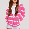 Children's Fashion Printed Long Sleeved Hooded Sweatshirt Girls' Hoodie Jacket