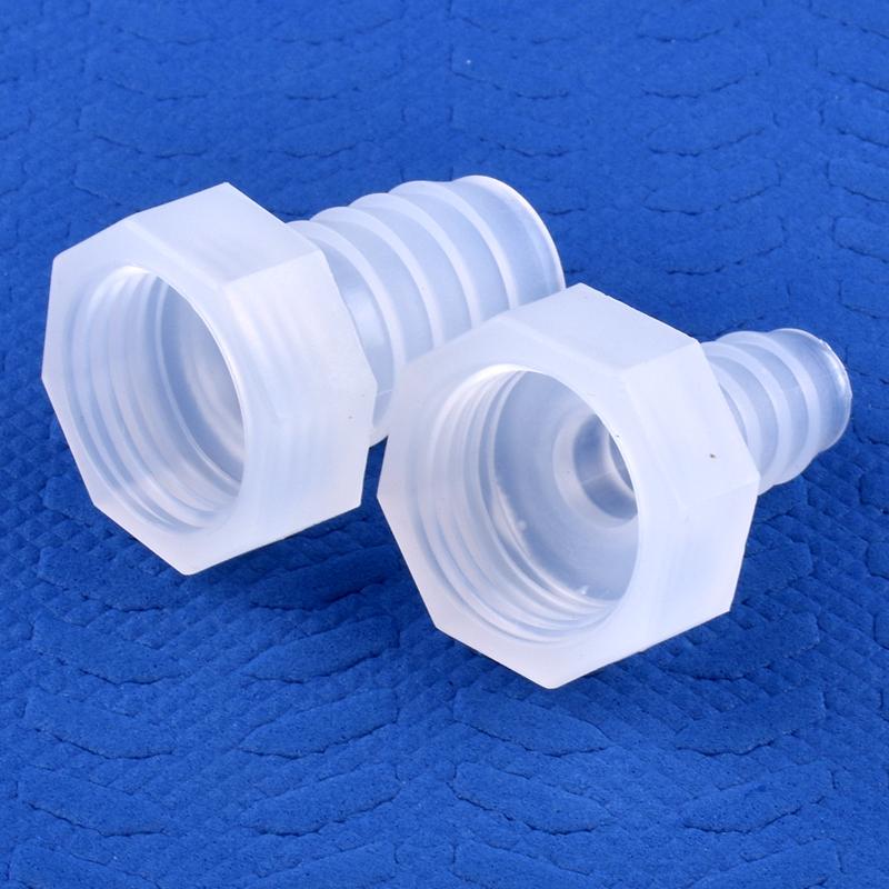 PP Direct Connector G1/2" 3/4" Female Thread To 4~25mm Barb Joint Micro Irrigation Garden Water Pagoda Hose Joint Aquarium Tank Fittings