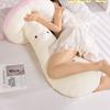 Cozy Mushroom Cartoon Pillow With Embroidered Flower Pattern For Sleep And Lounge Comfort