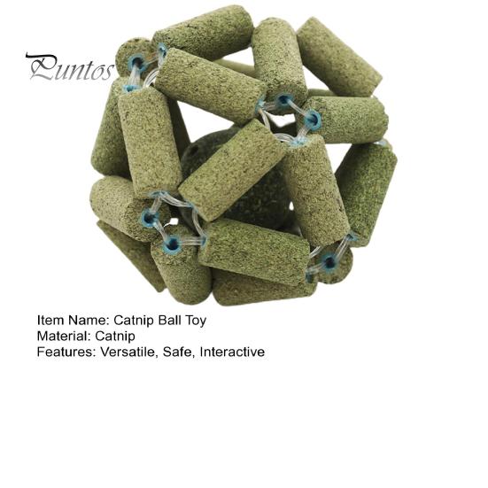 Игрушки из кошачьей мяты, натуральный шарик из палочки для клетки, шарик из кошачьей мяты, инструмент для чистки зубов домашних животных, жевательная игрушка для домашних кошек