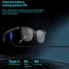 Smarte Audio-Brille Kabellose Bluetooth 5.4 Kopfhörer 3 in 1 Magnetische Clip-On-Brille Anti-Blaulicht Smart Sonnenbrille Wasserdicht Schweißfest Headsets