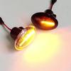 Sequential Flashing LED Turn Signal Side Marker Light For FIAT 4S 63 3P NUOVA 500 ABARTH Ford KA DESDE Lancia YPSILON Maserati