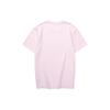 Skechers American Retro Letter Print Loose Round Neck Quick-Dry Short Sleeve T-Shirt Unisex Tops Light-Pink L224U080-03JG