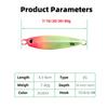 Luminous Jigging Lure for Long Casting7g30gFeather Hook Sea Fishing Floating Shore Mackerel Special Bait