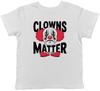 Clowns Matter Funny Kids TShirt Circus Costume Sad Face Childrens Boys Girls